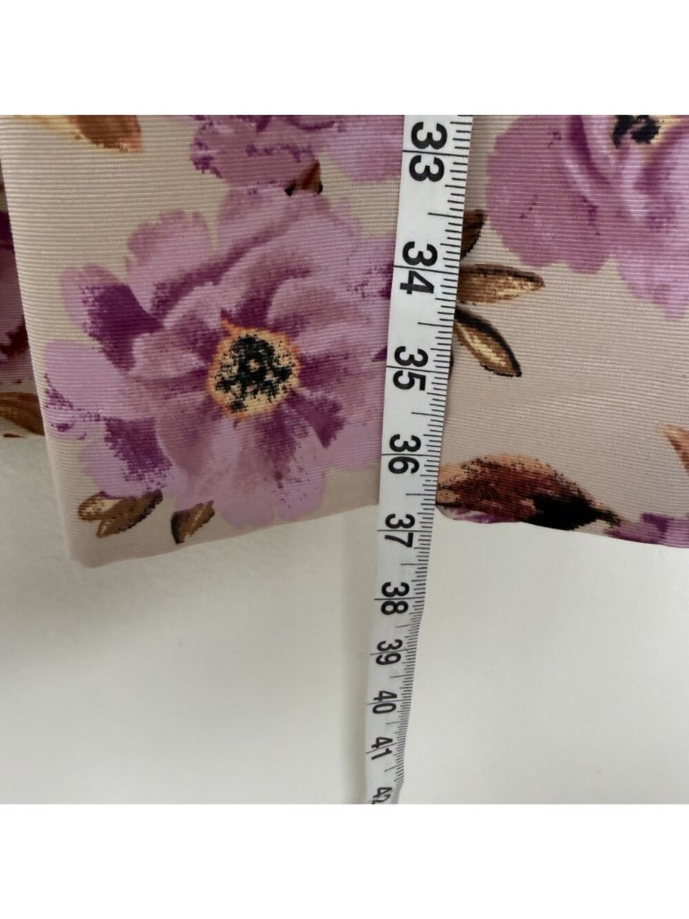 Anthropologie Taylor Womens Sleeveless Pink Floral Print Fit & Flare Dress Sz 4 - Picture 8 of 8